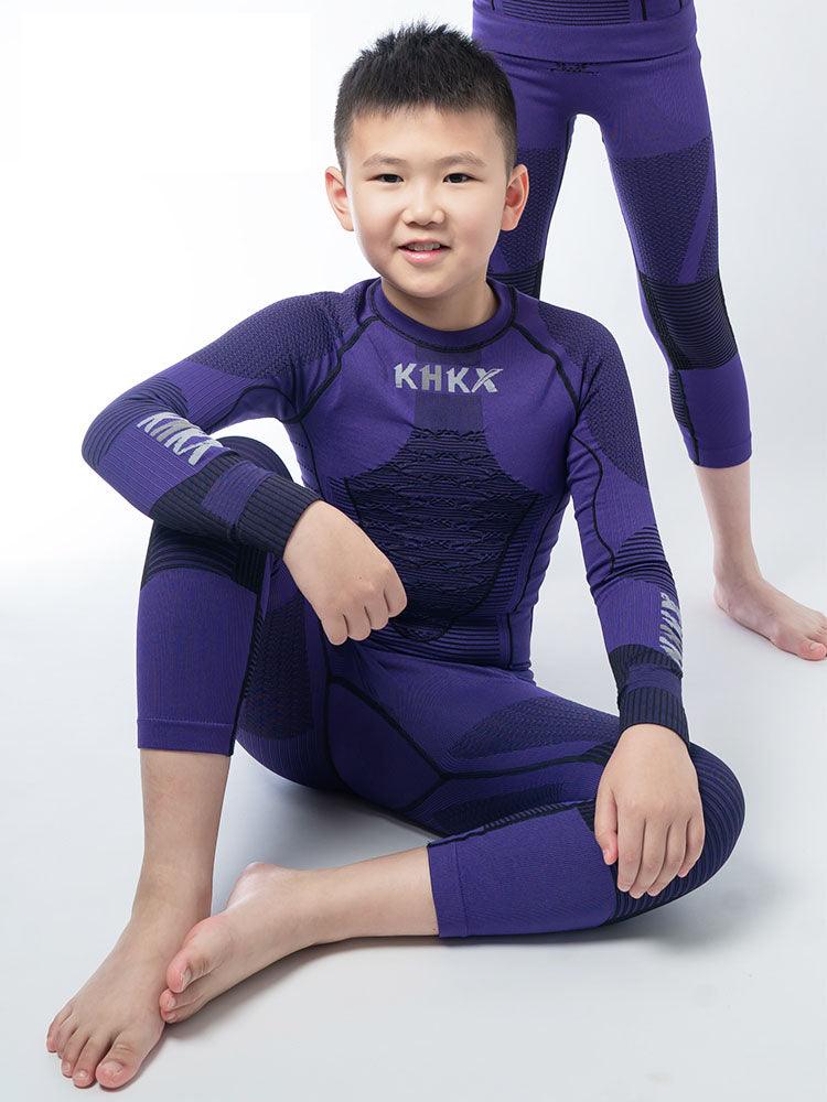 KHKX Winter Ski&Snowborad Seamless Thermal Base-layer Sets (For Kids) | base layer, khkx, sale, snow | RicosBoutique