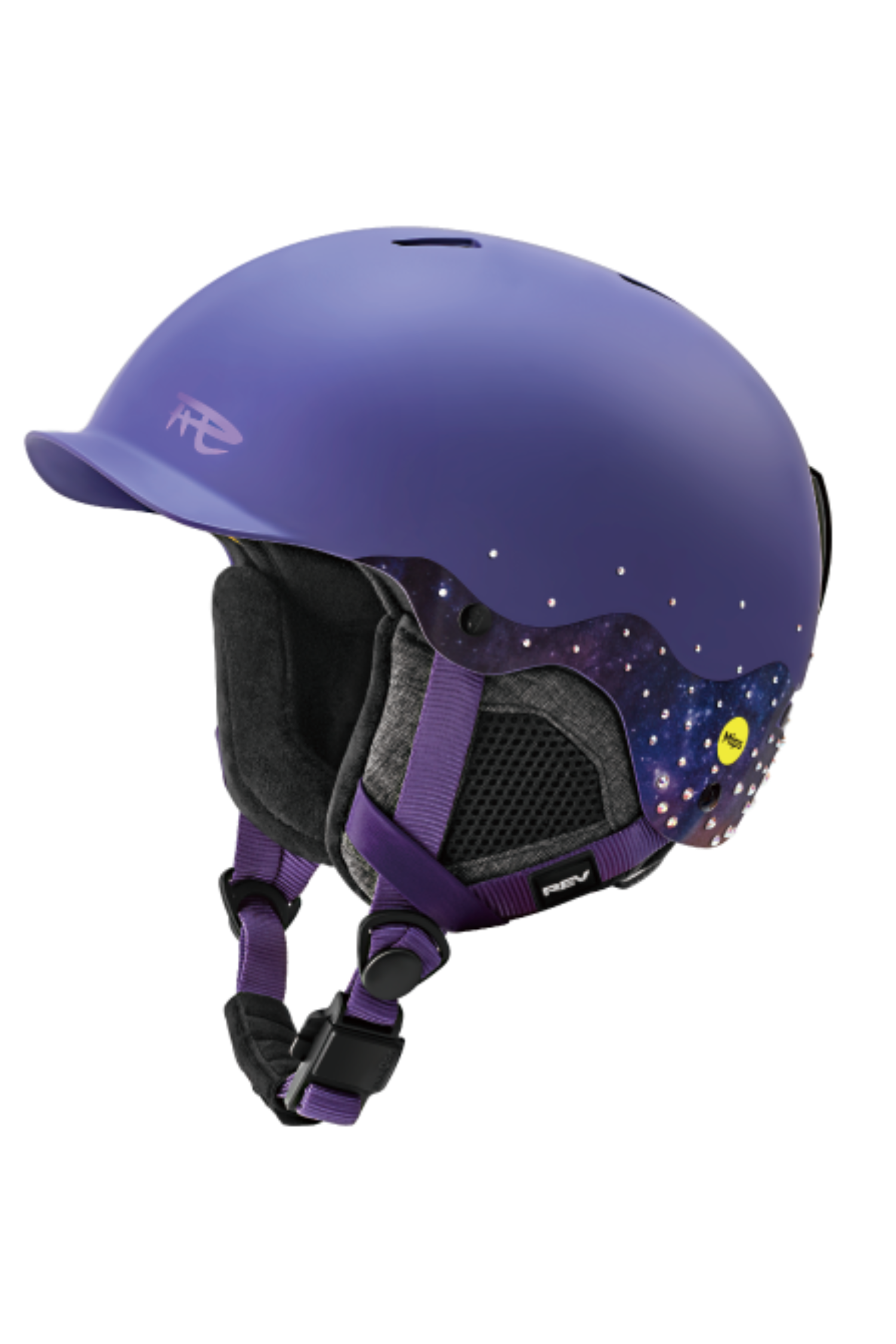 REV Asian-Fit ORIX Snow Helmet Starry Purple | Helmet | helmet, rev, sale, snow | Rev